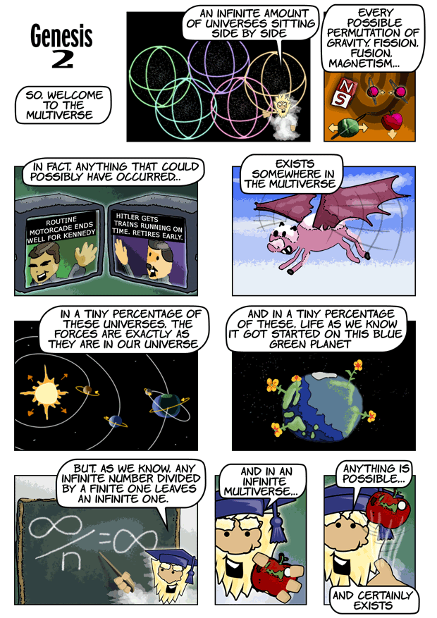 Genesis 2 - Comic number 13 - Multiverse