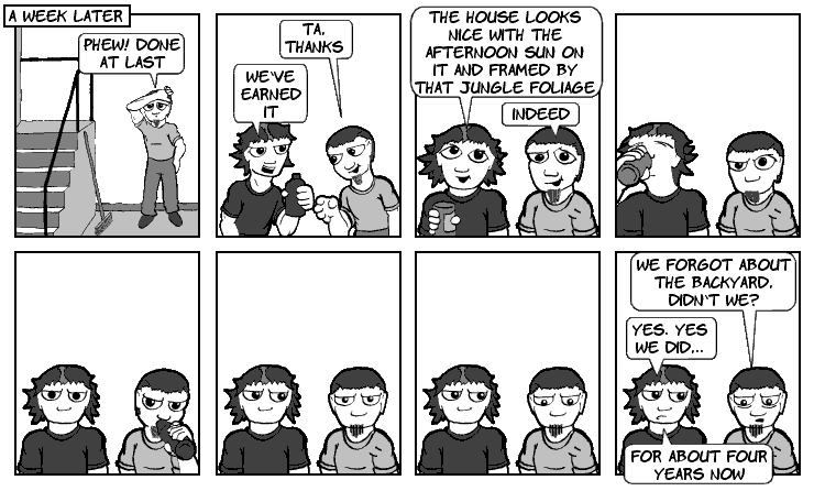 Comic number 183 -  A Week Later