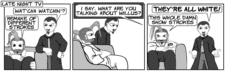 Comic number 18 -  Late Night TV