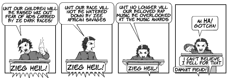Comic number 34 -  Hitlers Speech