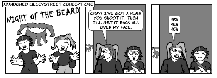 Comic number 186 -  Night of the Beard